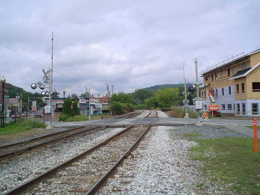 Photo of Amtrak Tracks at White River Junction