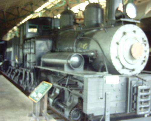 Photo of Shay locomotive