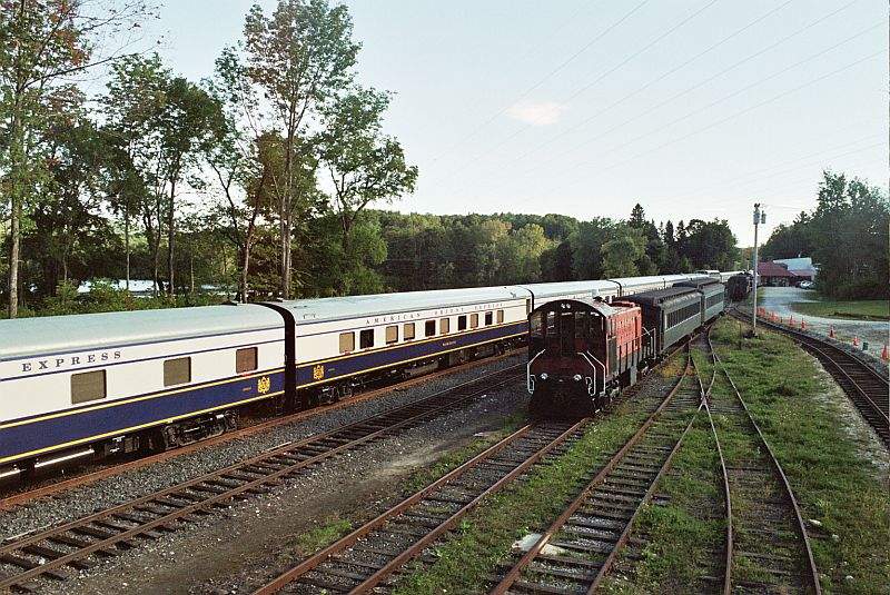 Photo of AOE Train & the BSRM yard in Lenox