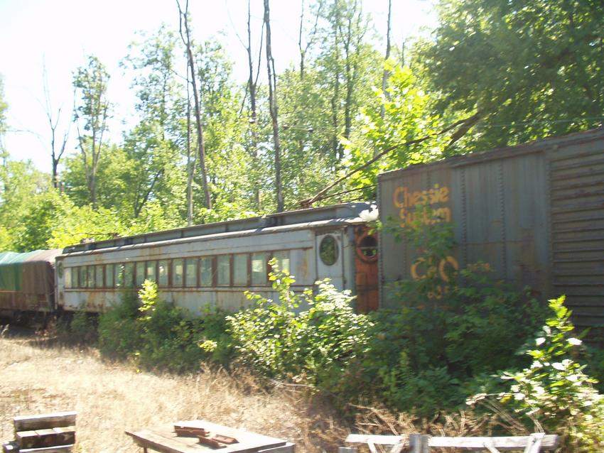 Photo of Un-restored train cars
