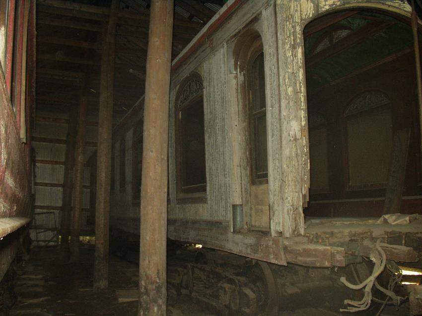Photo of exterior of a train car