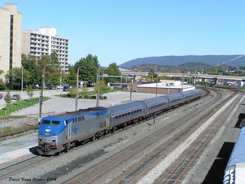 Photo of Amtrak The Pennsylvanian at Altoona, PA