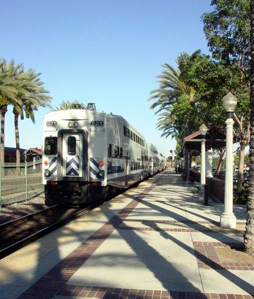 Photo of Same train now heads to Anaheim