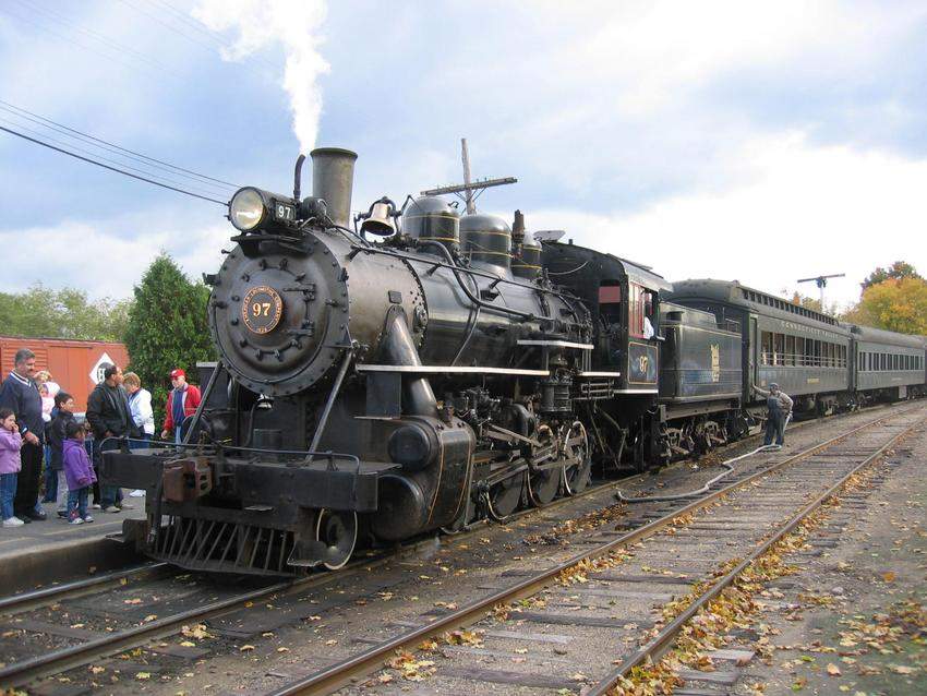 Photo of Valley Railroad #97 at Essex, CT