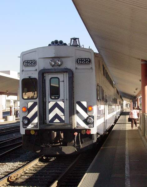 Photo of Exterior view of Metrolink coach
