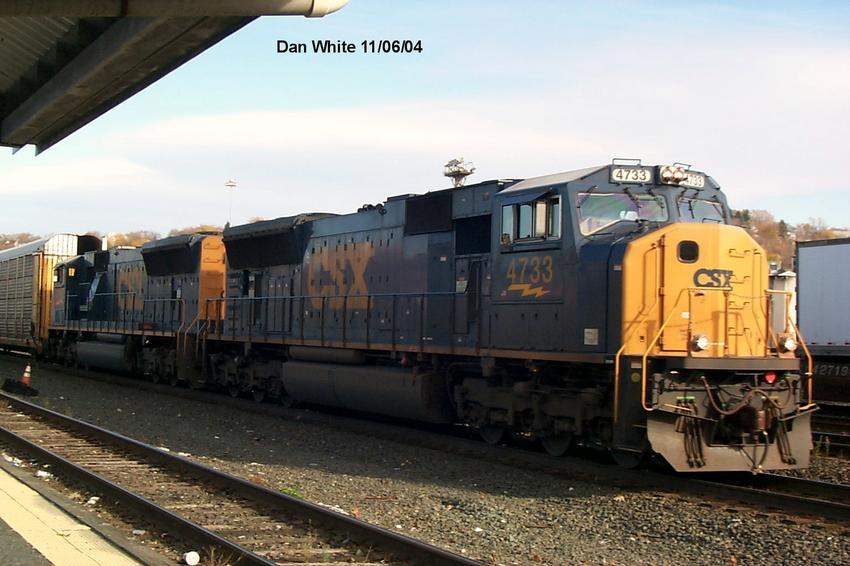 Photo of CSX 4733 in Worcester