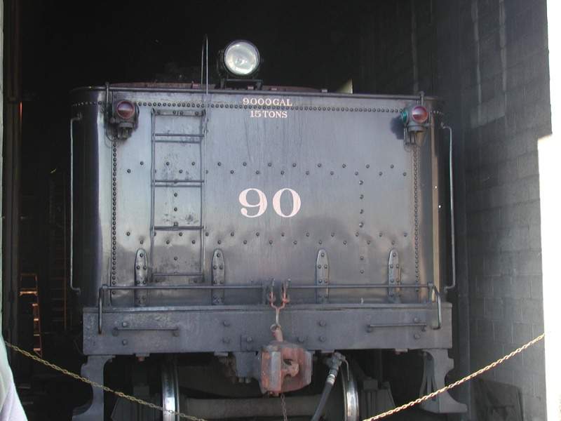 Photo of 90 in the enginehouse