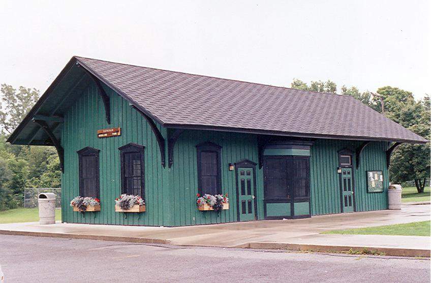Photo of Erie depot, Geneseo, NY