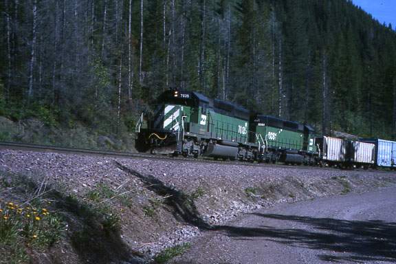Photo of BN Freight 1991