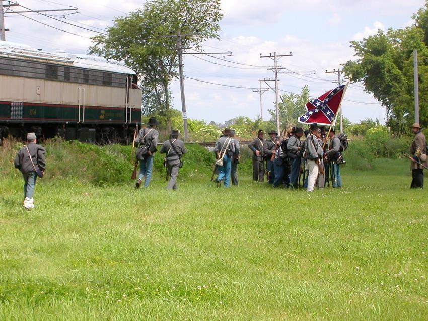 Photo of Illinois Railway Museum - Civil War Day 3