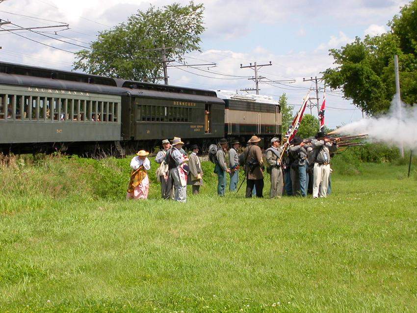 Photo of Illinois Railway Museum - Civil War Day 4