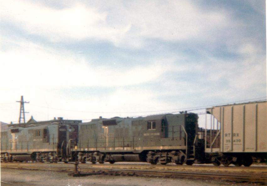Photo of B&M GP-9 1743 at North Adams 1967