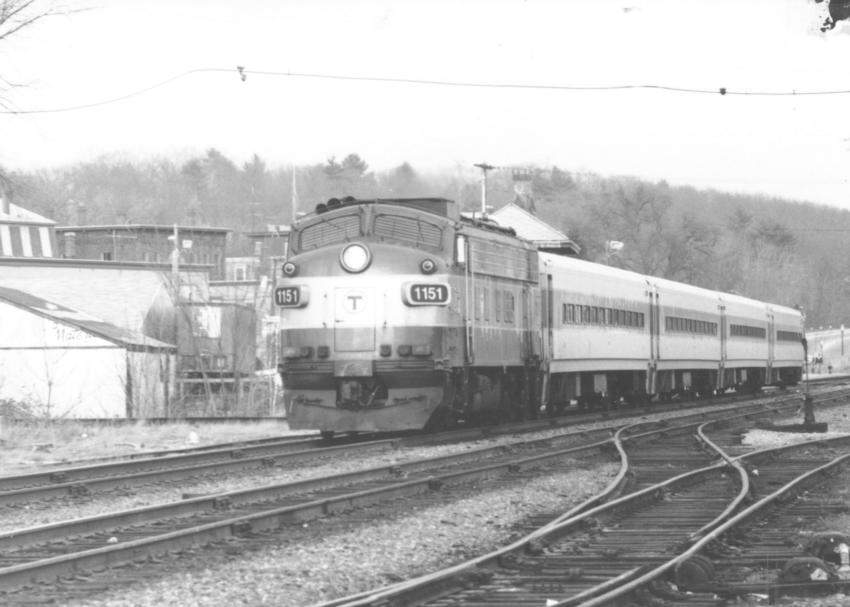 Photo of MBTA 1151