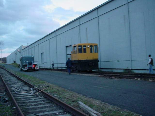 Photo of Pulling the engine up the sidetrack