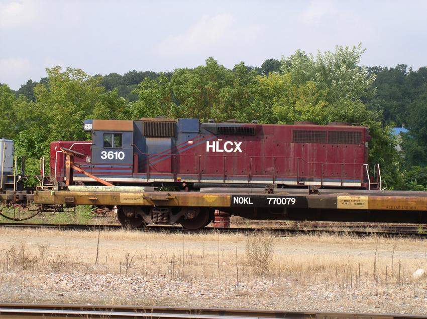 Photo of HLCX GP38-2 3610 at Bellows Falls