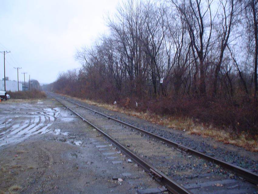 Photo of CSOR tracks looking eastbound from Buckland Station