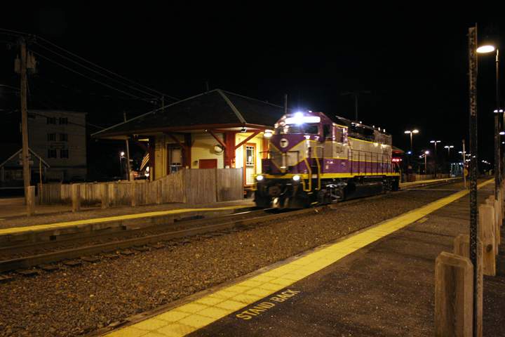 Photo of MBTA 3247 fresh from Waterville Shop