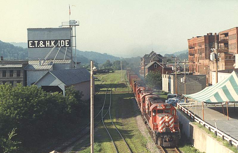 Photo of CP Rail Wells River Turn St. Johnsbury, Vermont July '88