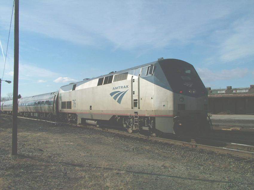 Photo of Amtrak P42DC 76 at Springfield