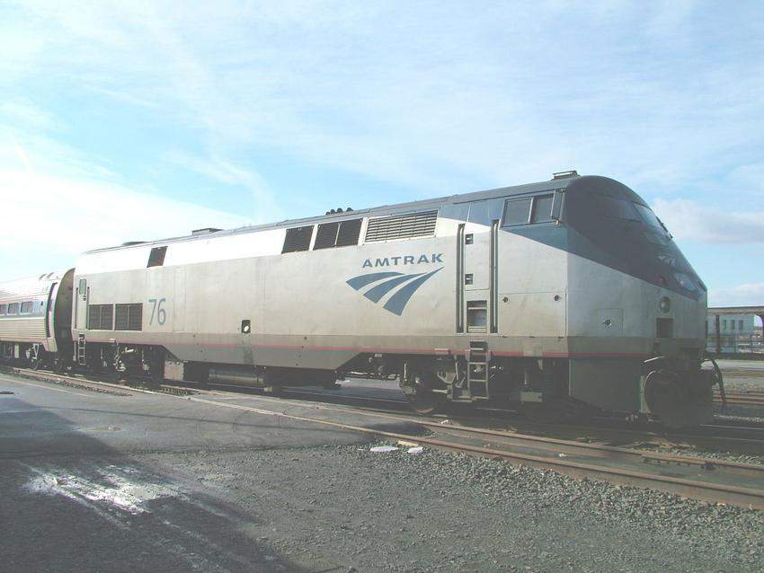 Photo of Amtrak P42DC 76 at Springfield
