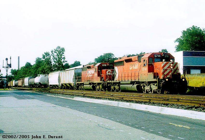 Photo of CP 5741 at Ridgefield Park