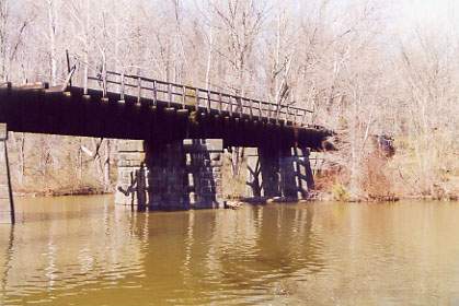 Photo of Abandoned bridge near Green Lane, PA.