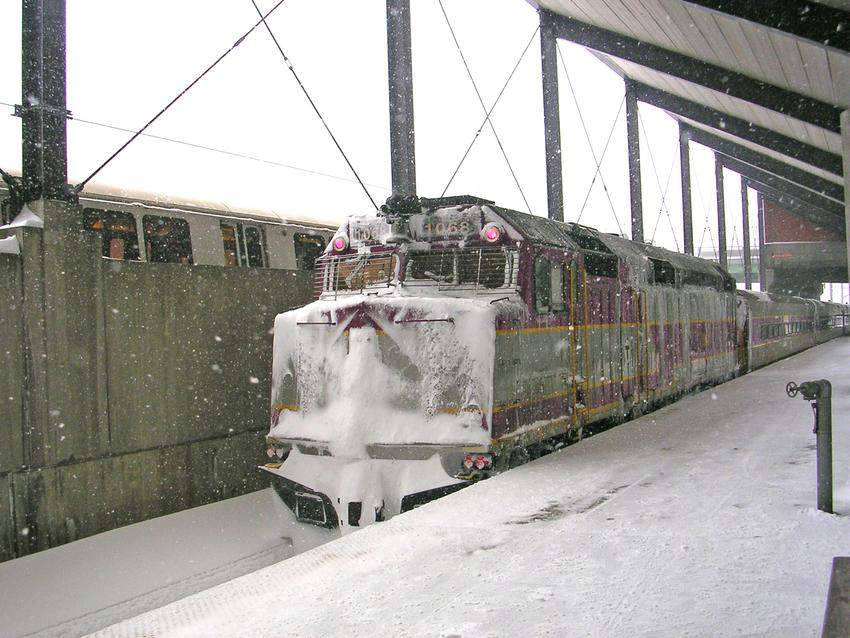 Photo of MBTA Frosty loco