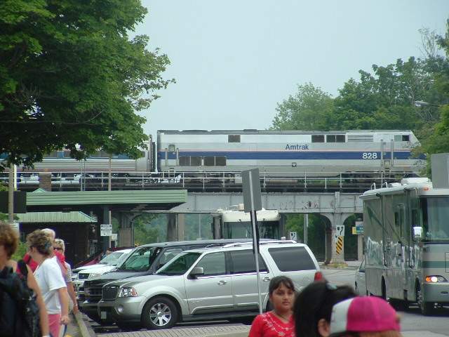Photo of Amtrak in Canada