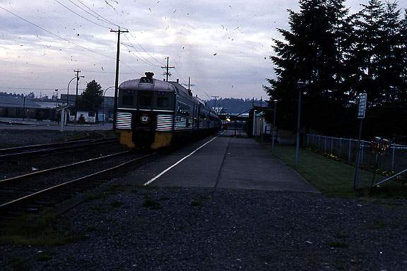 Photo of British Columbia Railway RDC Train