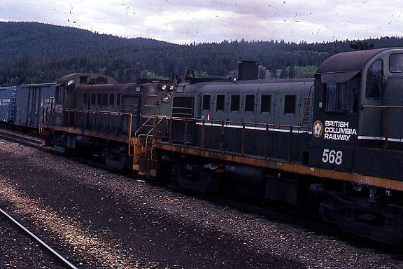 Photo of British Columbia Railway  Alco Road Switchers