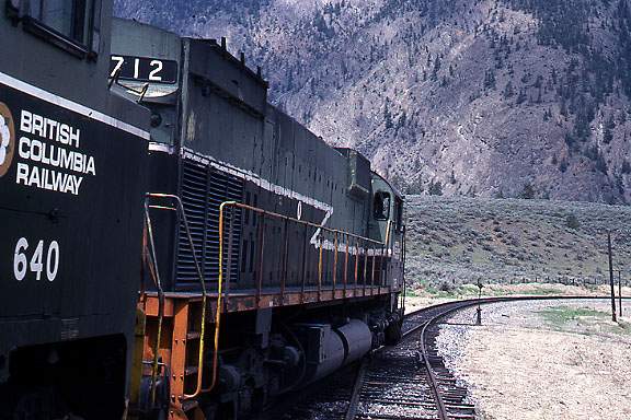 Photo of British Columbia Railway  Engine 712