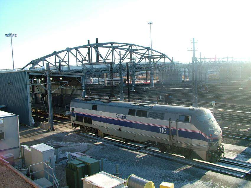 Photo of Amtrak P42DC 110 at New Haven