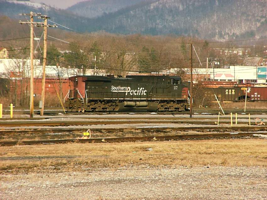 Photo of Southern Pacific 117 at Cumberland, MD
