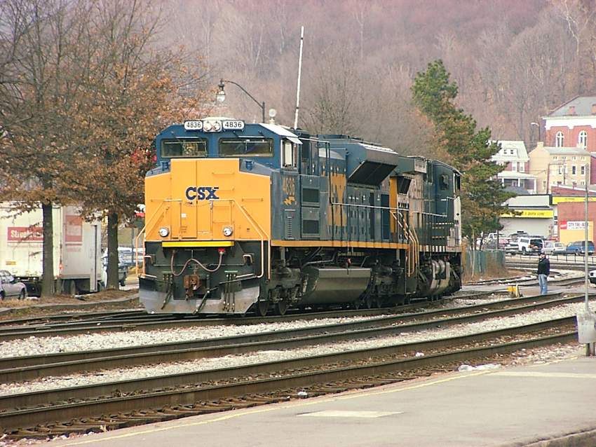 Photo of CSX 4836 SD70ACe at Cumberland, MD