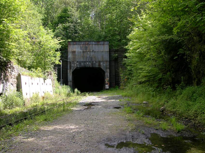 Photo of west portal hoosac tunnel