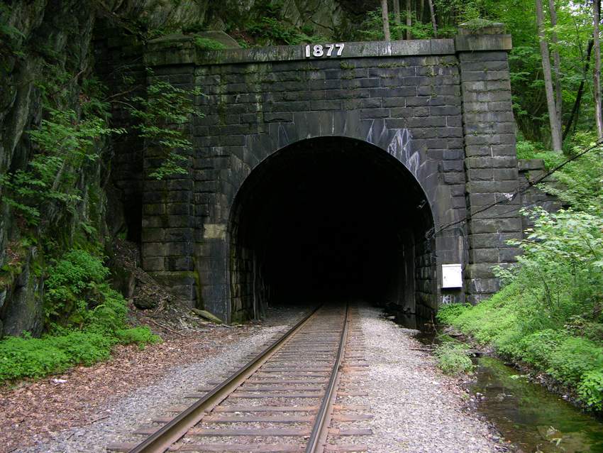 Photo of east portal hoosac tunnel