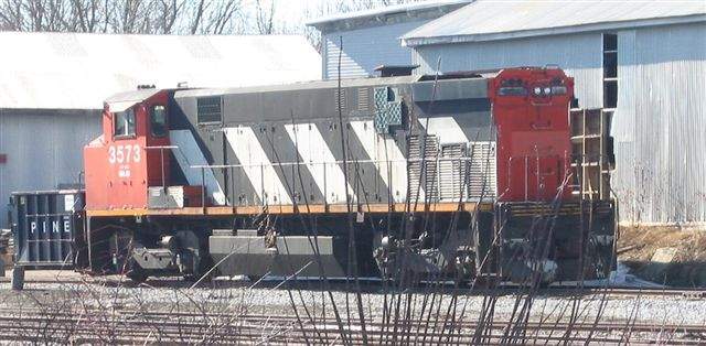 Photo of Ex CN, ex SLQ Maine Eastern MLW 420 3573 at Rockland