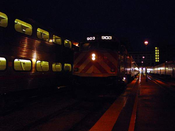 Photo of Early morning at Caltrain's downtown station #2