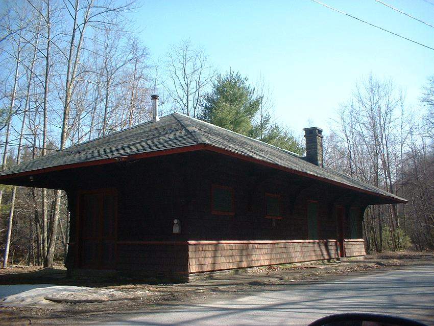 Photo of Cold Brook Station, Ulster & Delaware line (MP 22.1)