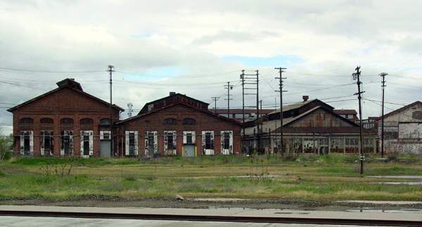 Photo of Old Southern Pacific Shops at Sacramento