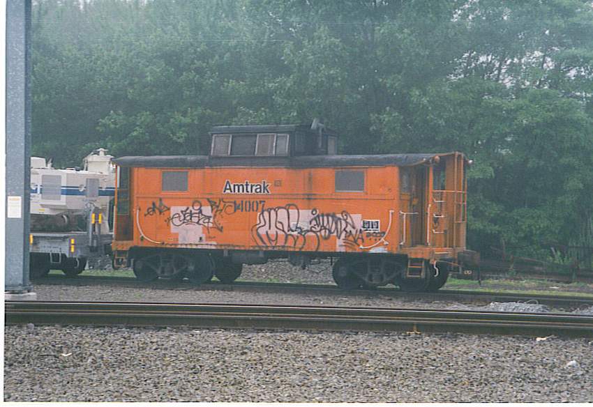 Photo of Amtrak MOW Caboose 14007 in Old Saybrook, CT