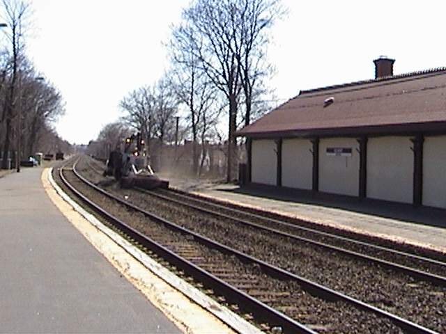 Photo of Looking East. At Belmont