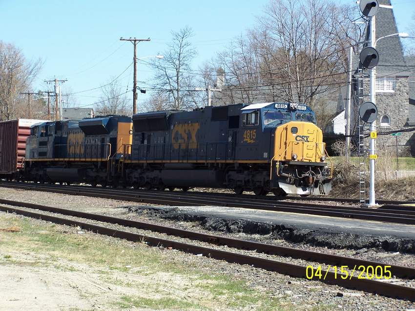 Photo of CSX west to Worcester