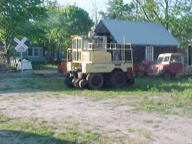 Photo of Former US Army Track Mobile at Railroad Museum of Long Island
