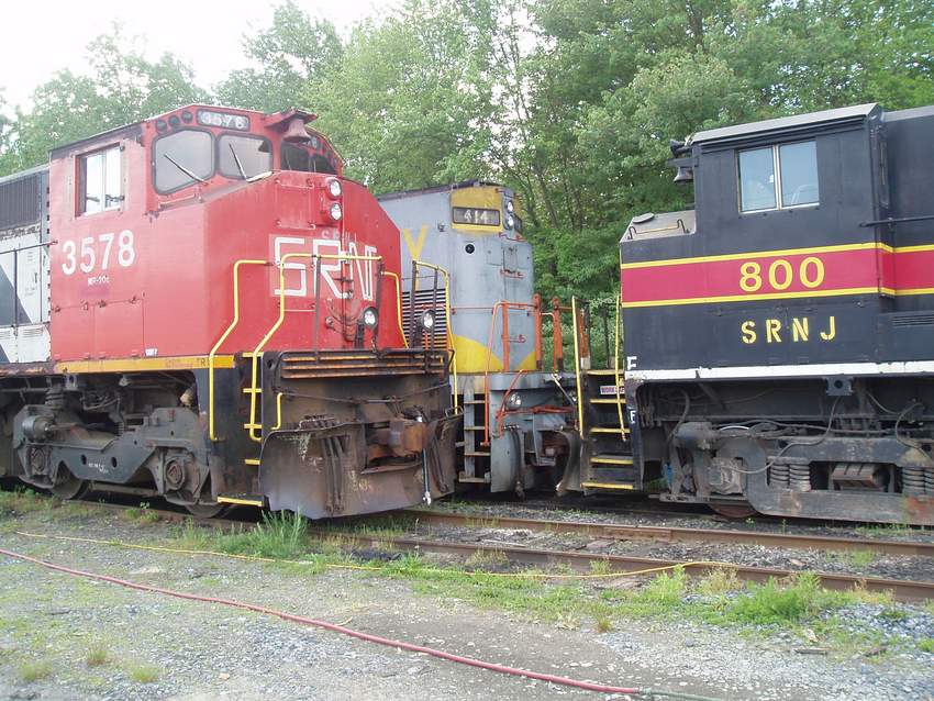 Photo of SRNJ Engines at Winslow Junction NJ