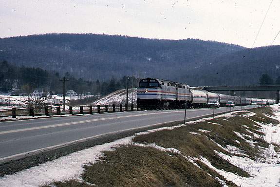Photo of Amtrak Passenger Extra in New Hampshire