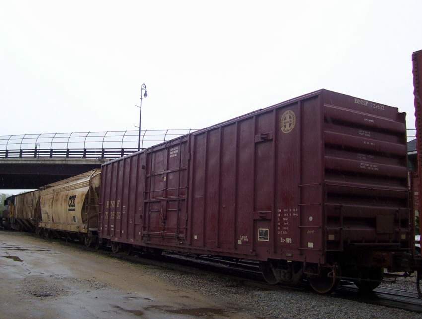 Photo of BNSF Box Car in Concord, NH