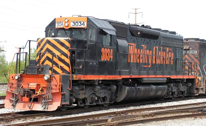 Photo of WLE 3034 CN/WLE/URR Coke Train Power