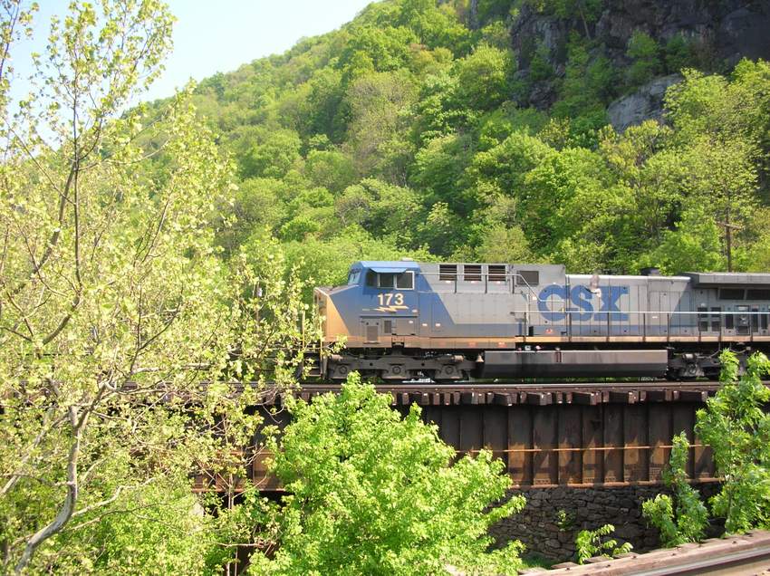 Photo of CSX at Harpers Ferrry Tunnel