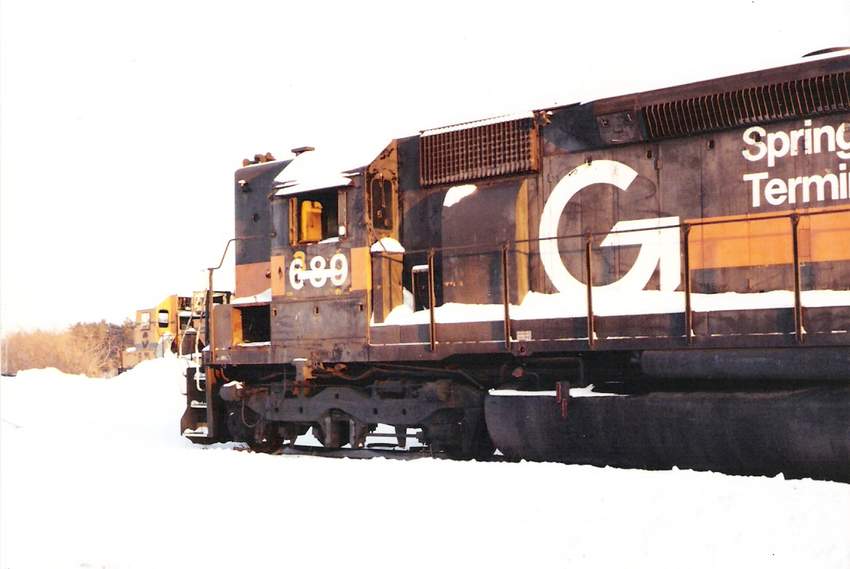 Photo of ST #689 in the Waterville Deadlines